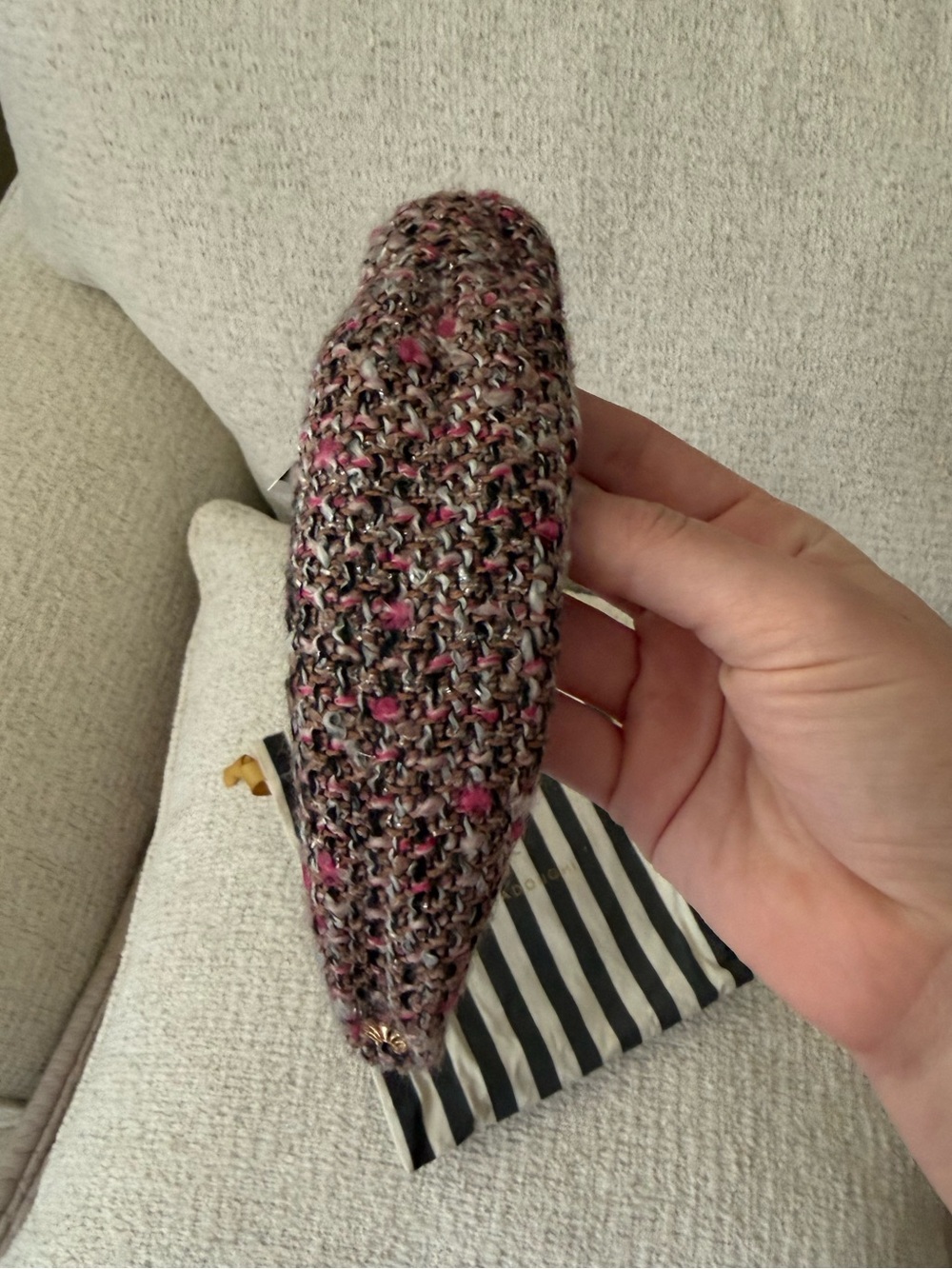 NWT Lele Sadoughi Knotted Headband - Picture 3 of 3